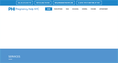 Desktop Screenshot of pregnancyhelpnyc.org